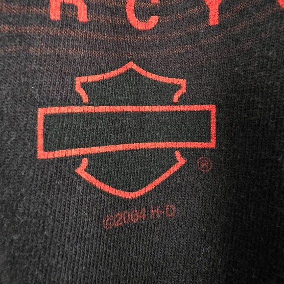 2004 Harley Davidson T-Shirt (Alaska) - *Wasilla, Alaska* (Back side) - Picture 3 of 8